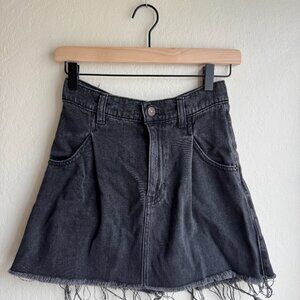 Free People - We the Free denim pleated skirt